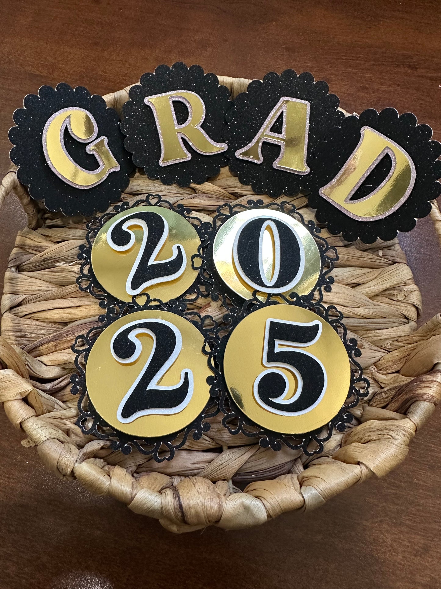 Cutouts for Leis or Flower Arrangements