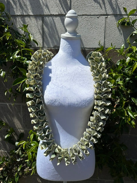 All Money Graduation Lei