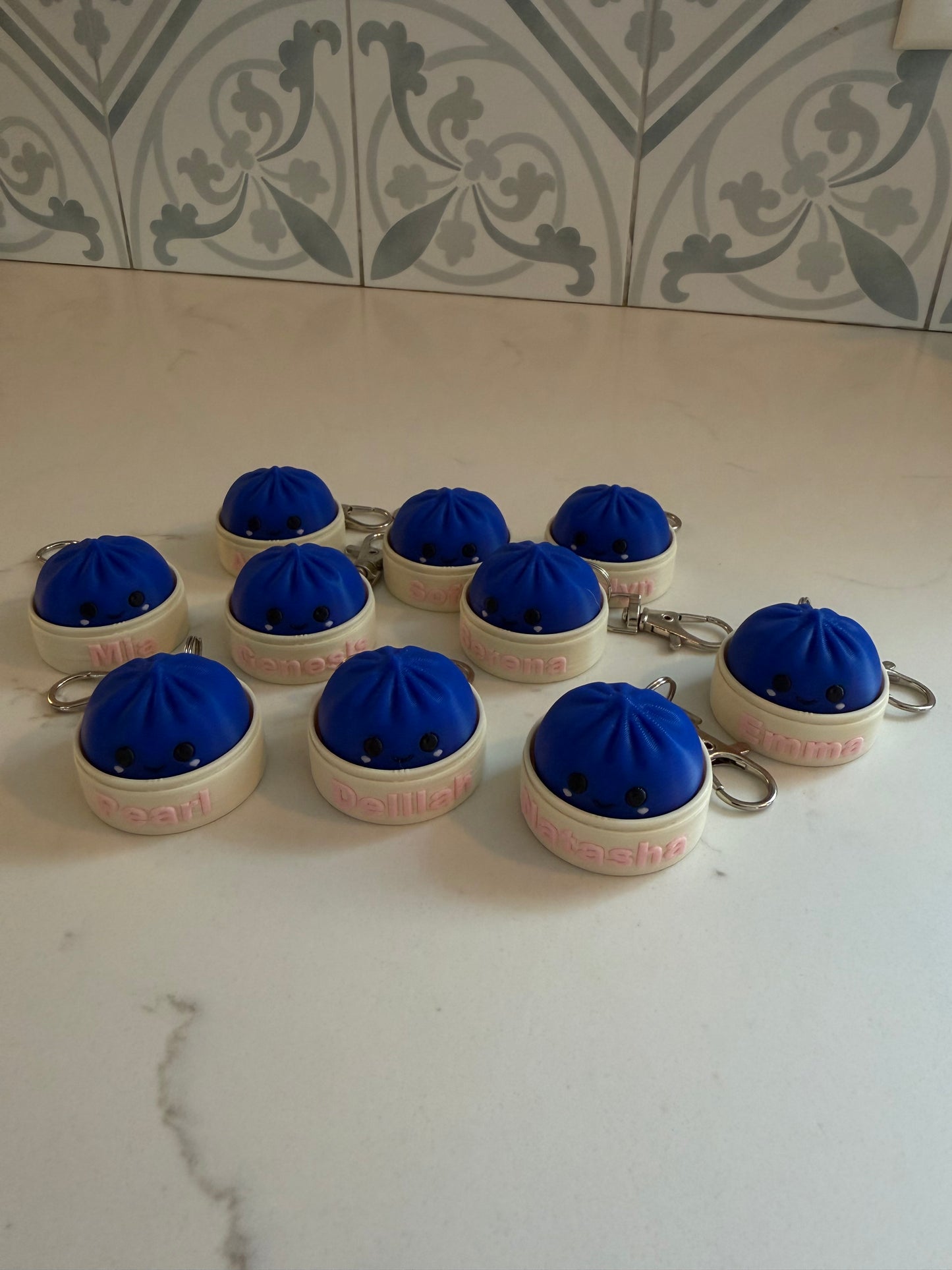 Personalized Dumpling Keychain Clicker