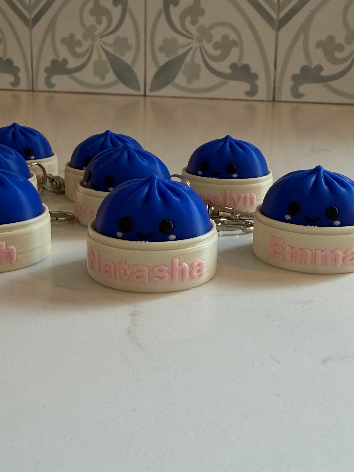 Personalized Dumpling Keychain Clicker