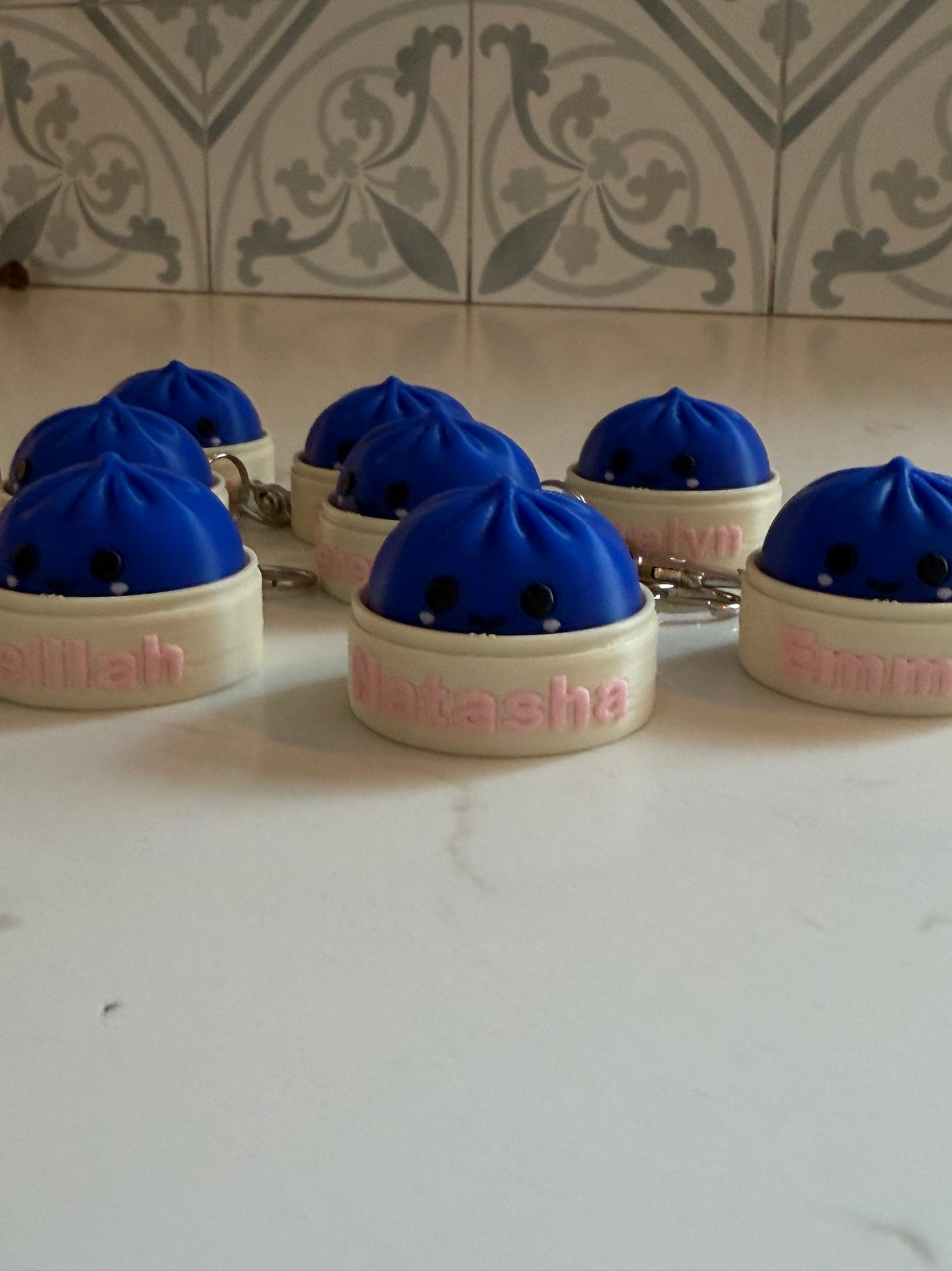 Personalized Dumpling Keychain Clicker