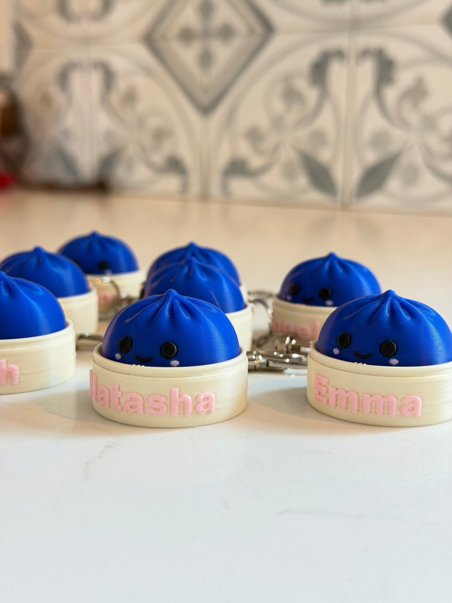 Personalized Dumpling Keychain Clicker