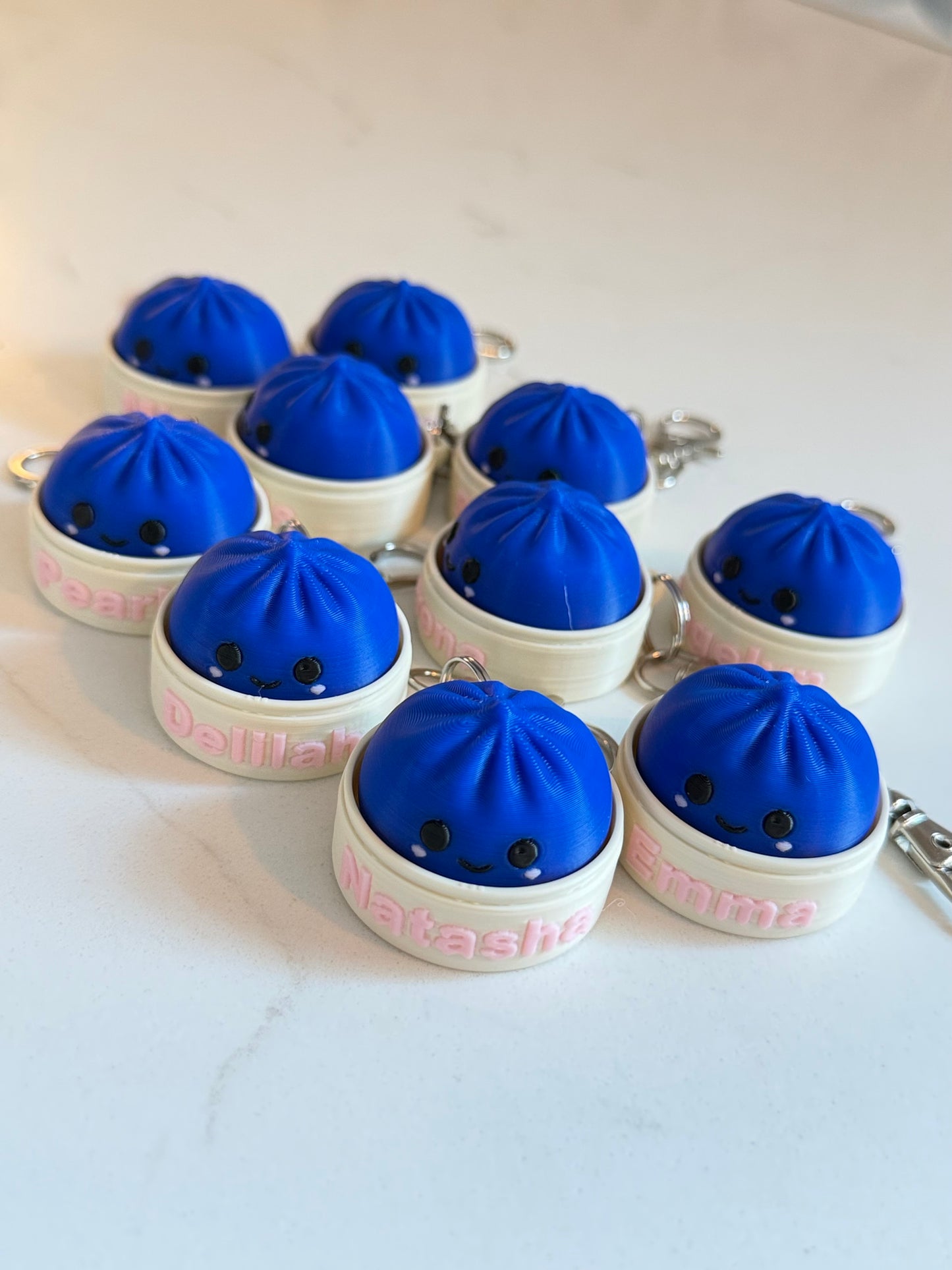 Personalized Dumpling Keychain Clicker