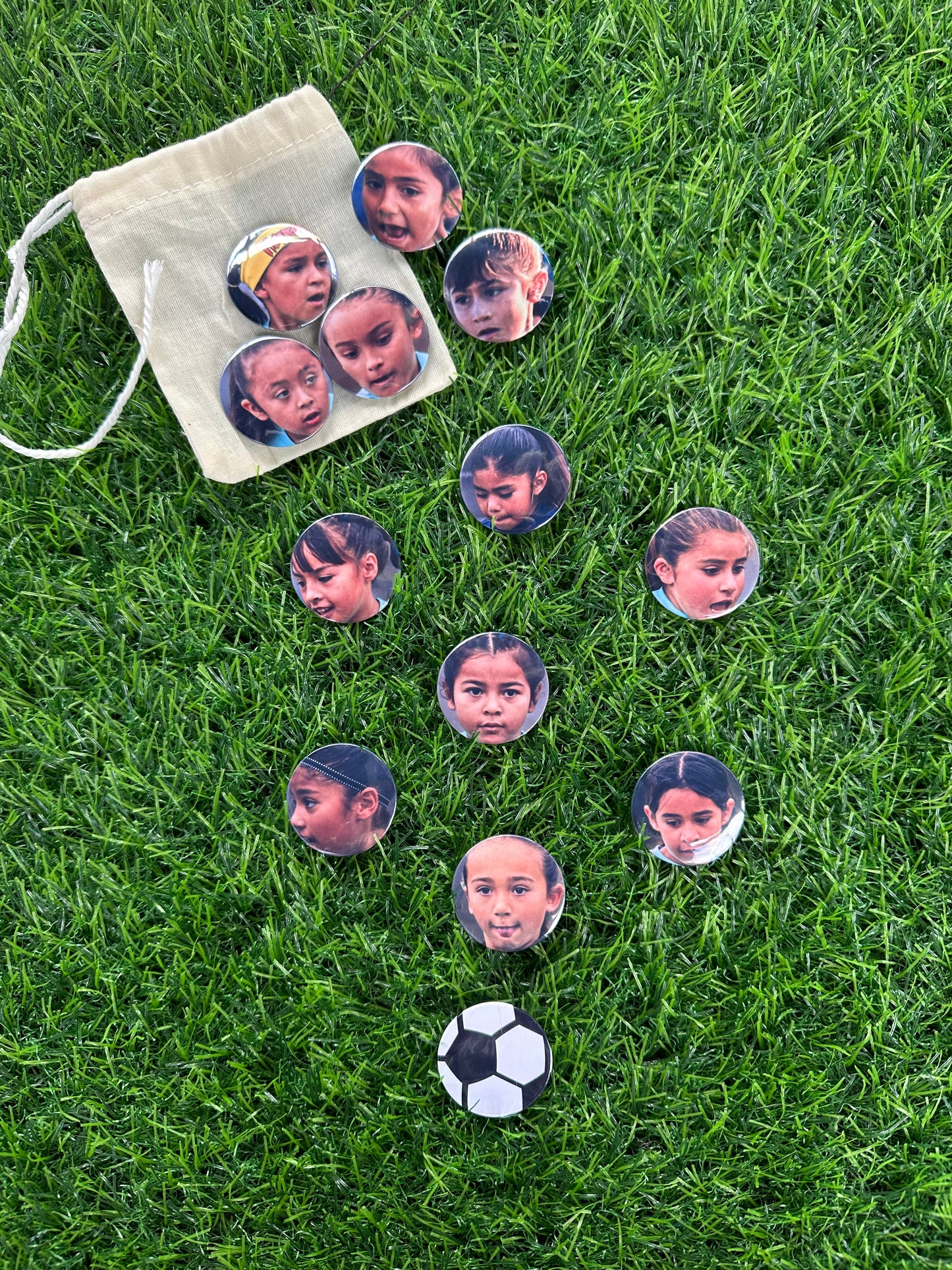 Magnetic Tiles for Soccer Board