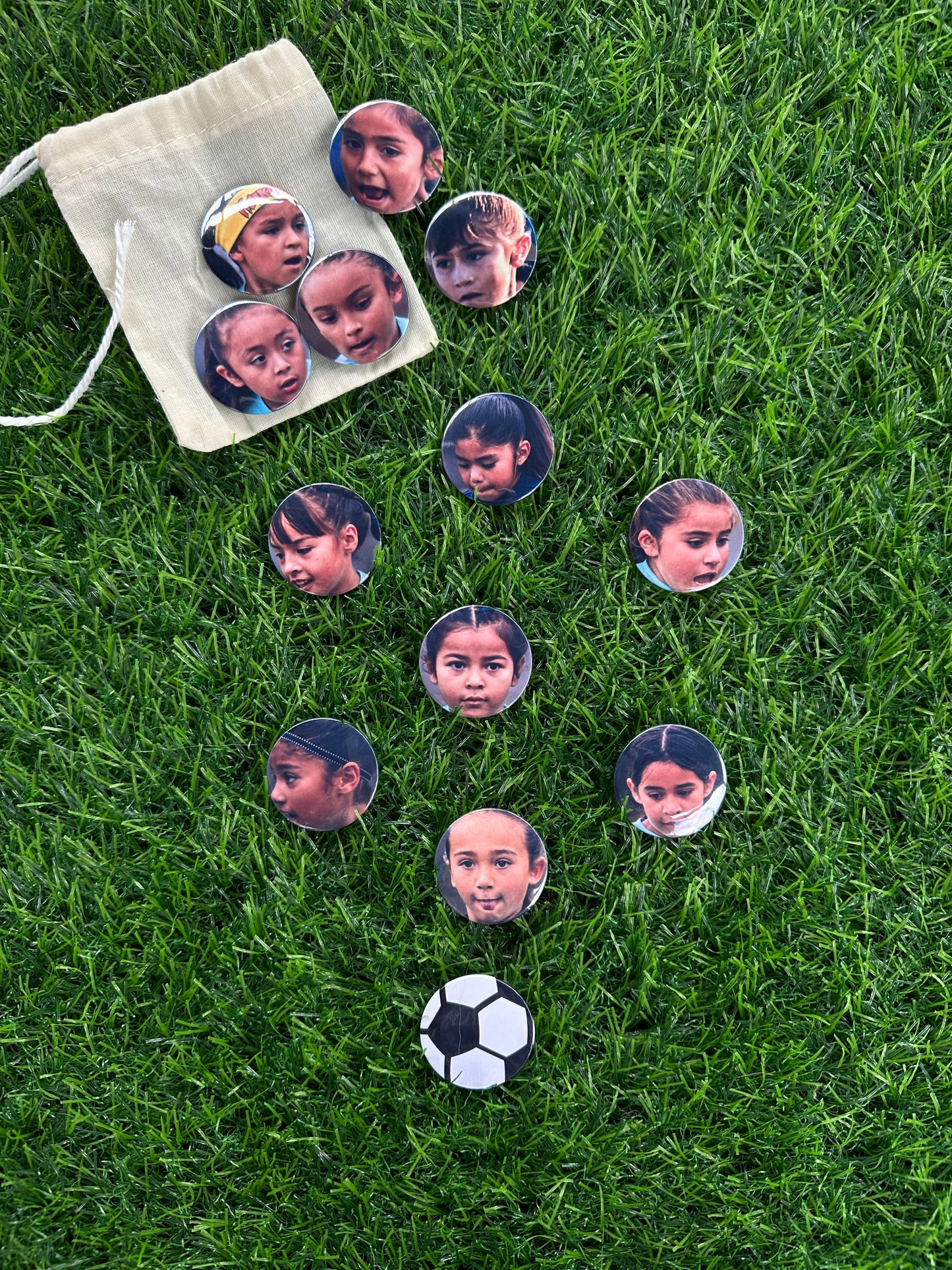 Magnetic Tiles for Soccer Board