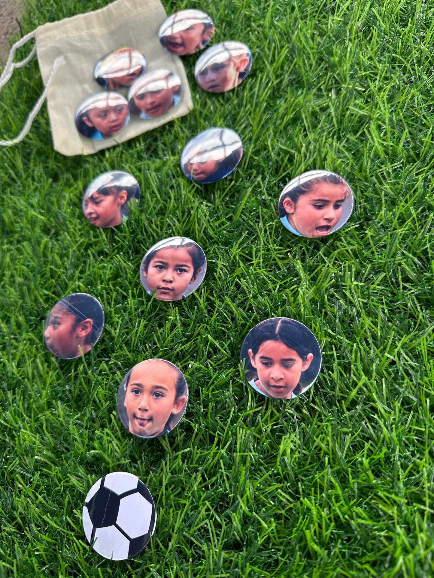 Magnetic Tiles for Soccer Board