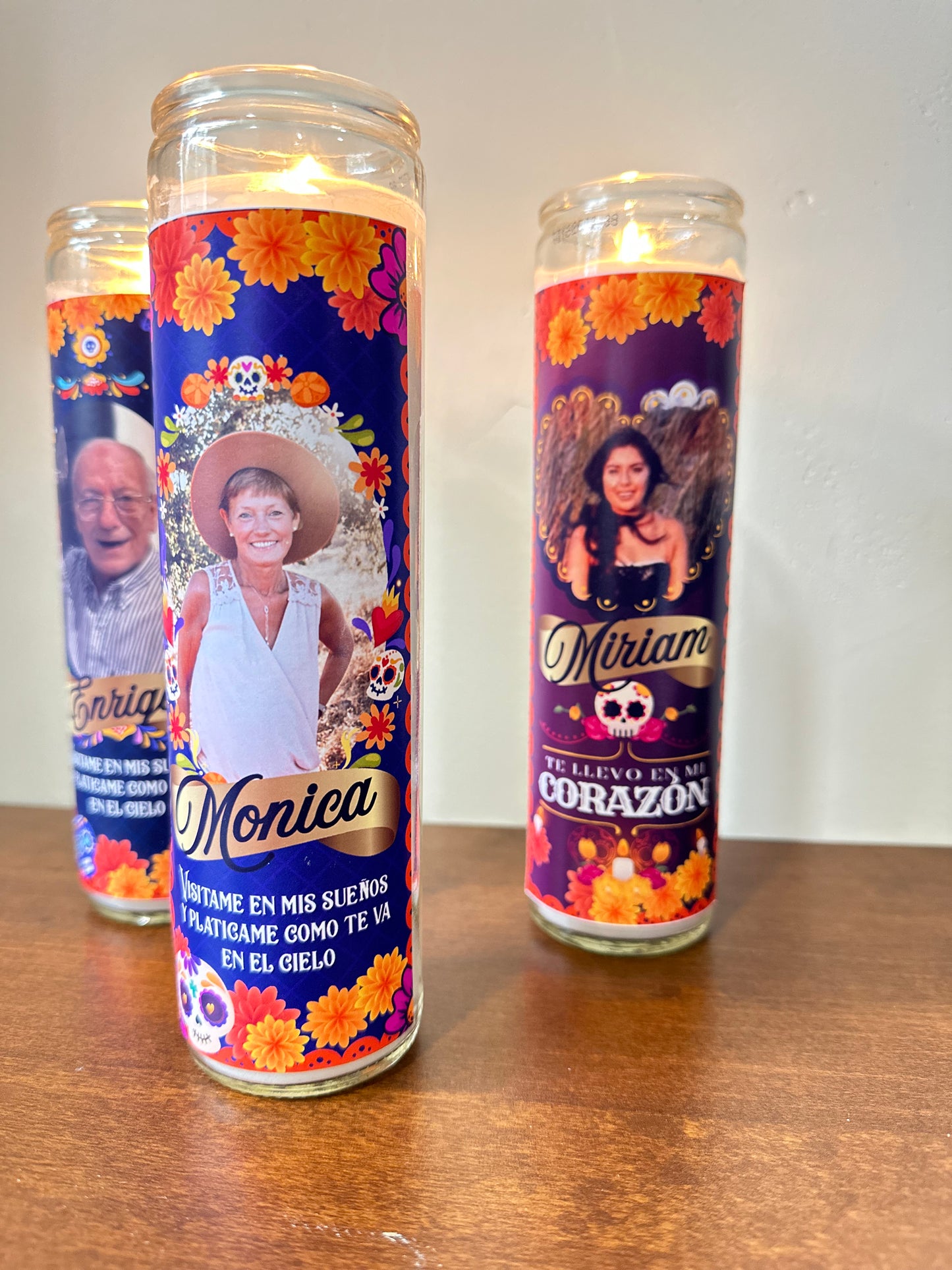 Personalized Candle - Day of the Death