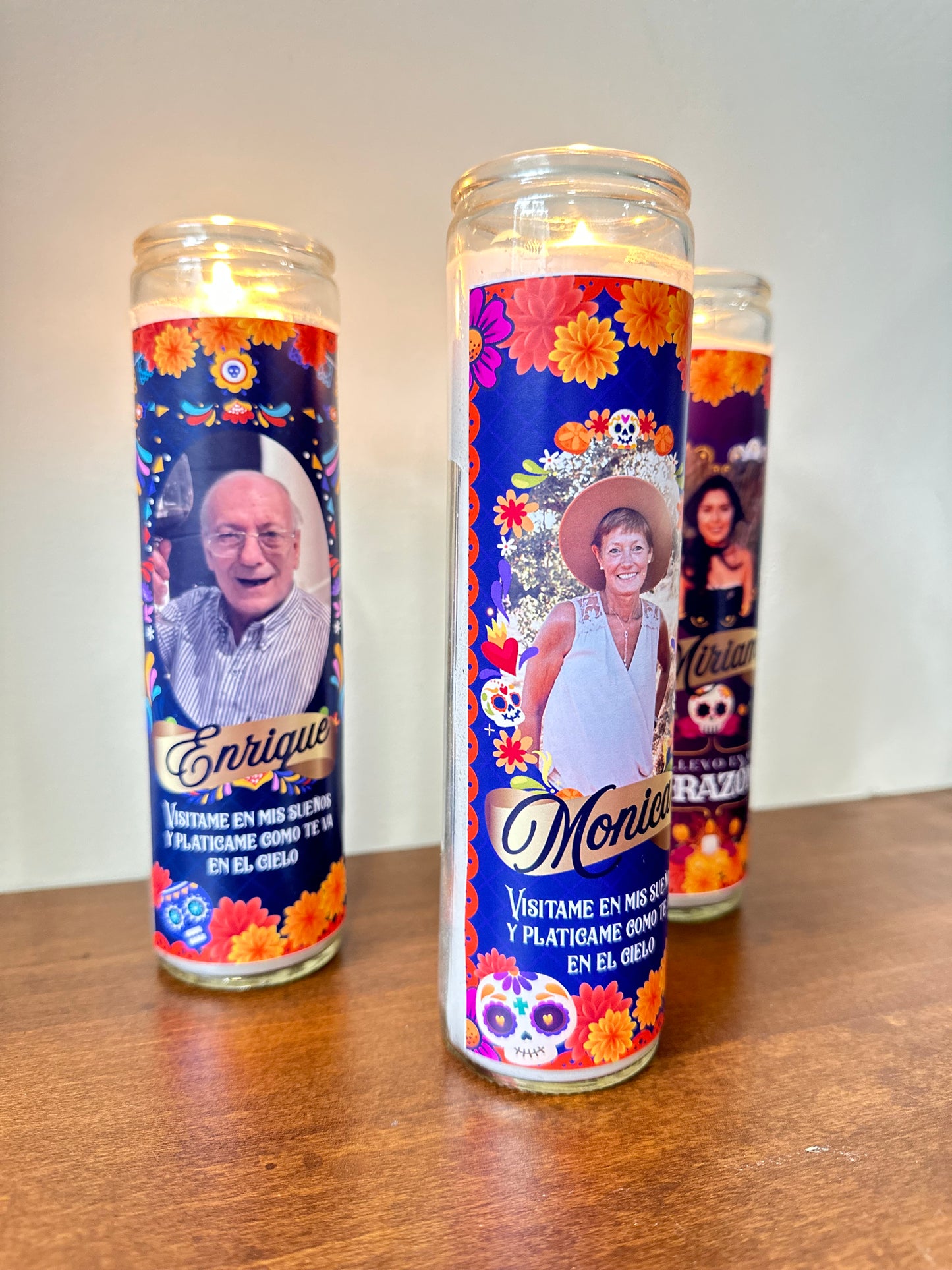 Personalized Candle - Day of the Death