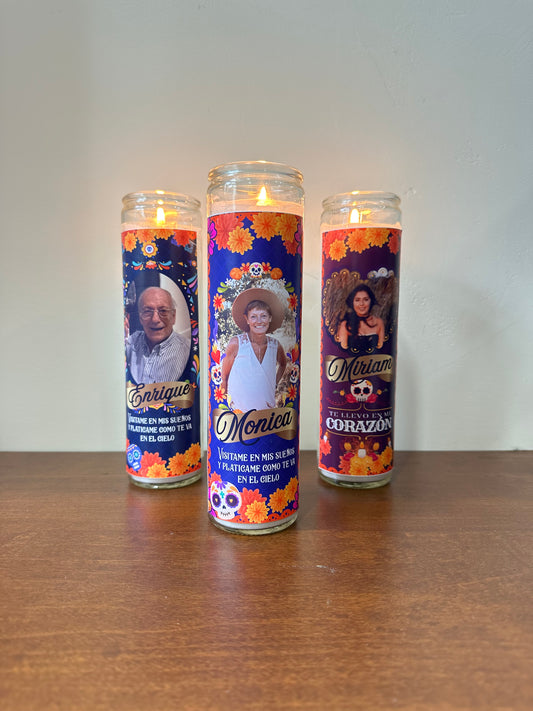 Personalized Candle - Day of the Death