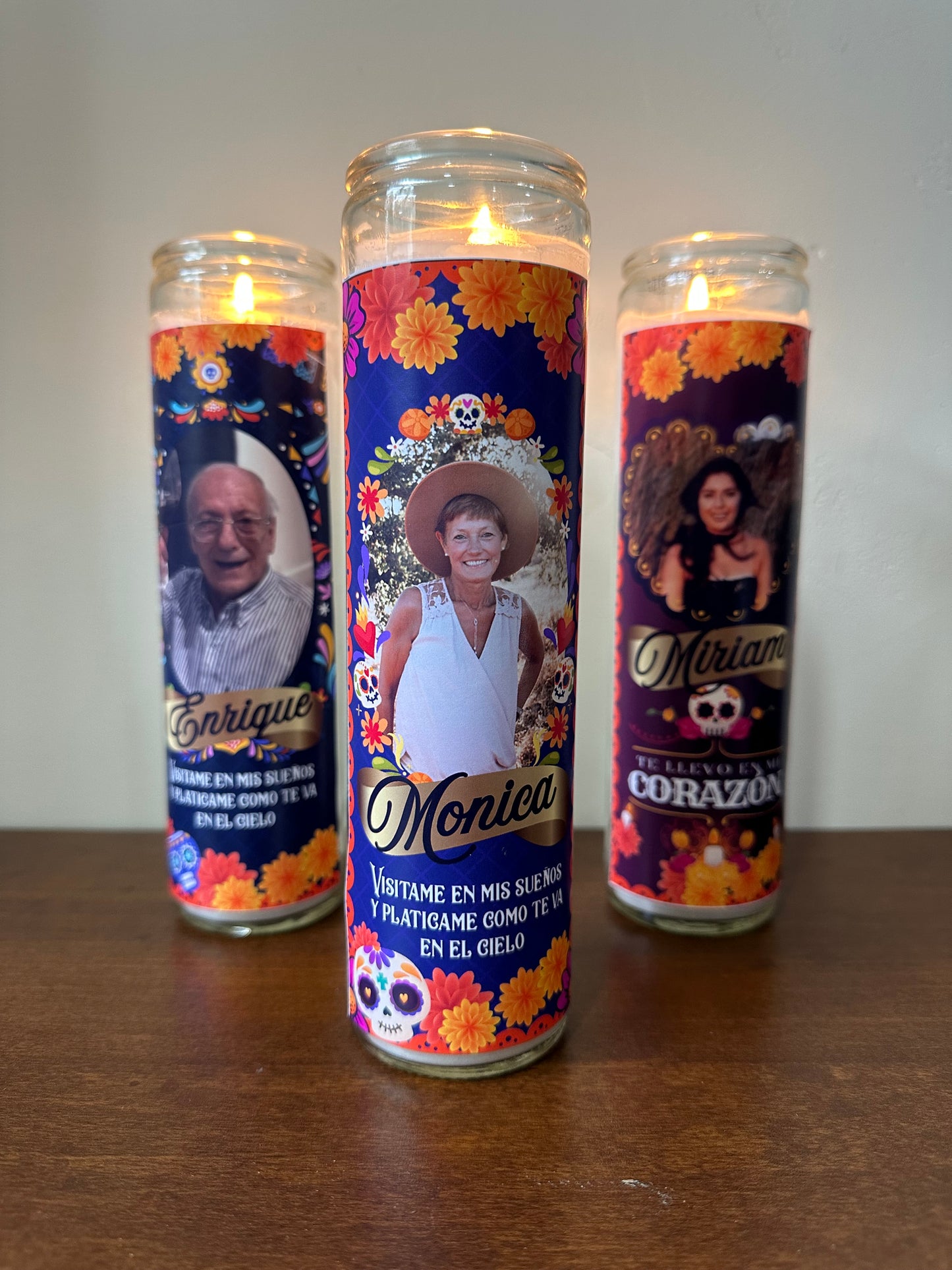 Personalized Candle - Day of the Death