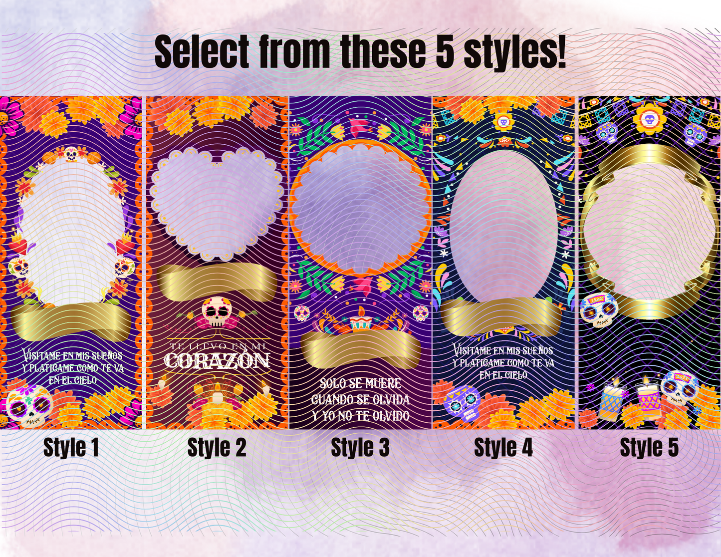 Personalized Candle - Day of the Death