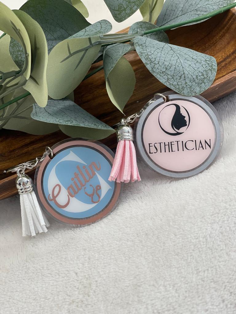 PERSONALIZED ACRYLIC KEYCHAIN