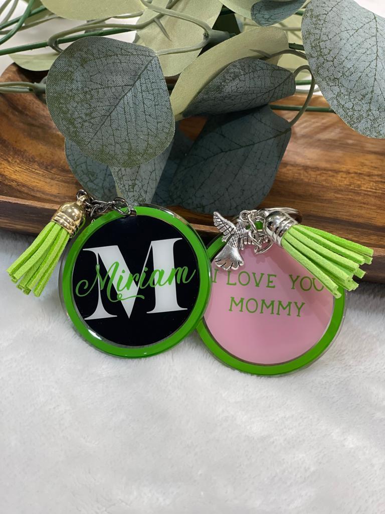 PERSONALIZED ACRYLIC KEYCHAIN