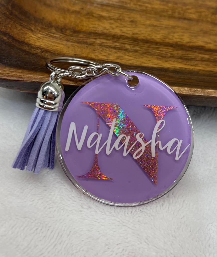 PERSONALIZED ACRYLIC KEYCHAIN