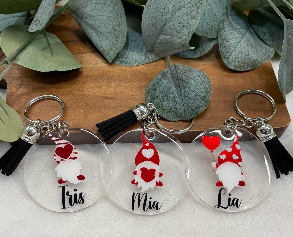 PERSONALIZED ACRYLIC KEYCHAIN