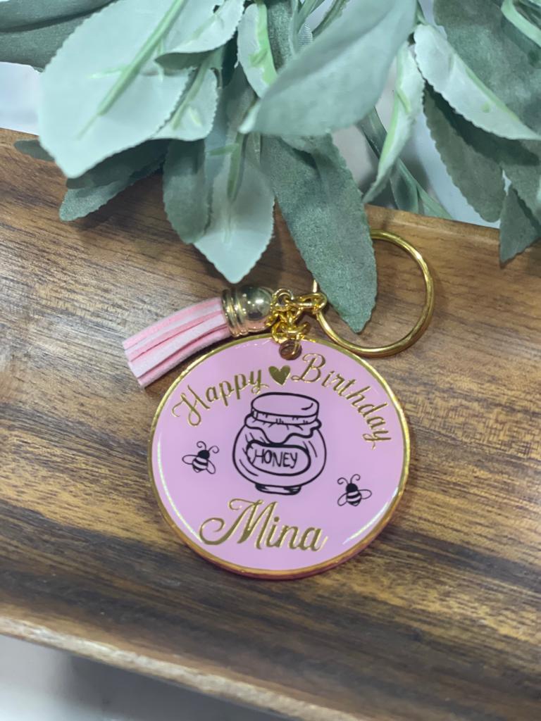 PERSONALIZED ACRYLIC KEYCHAIN