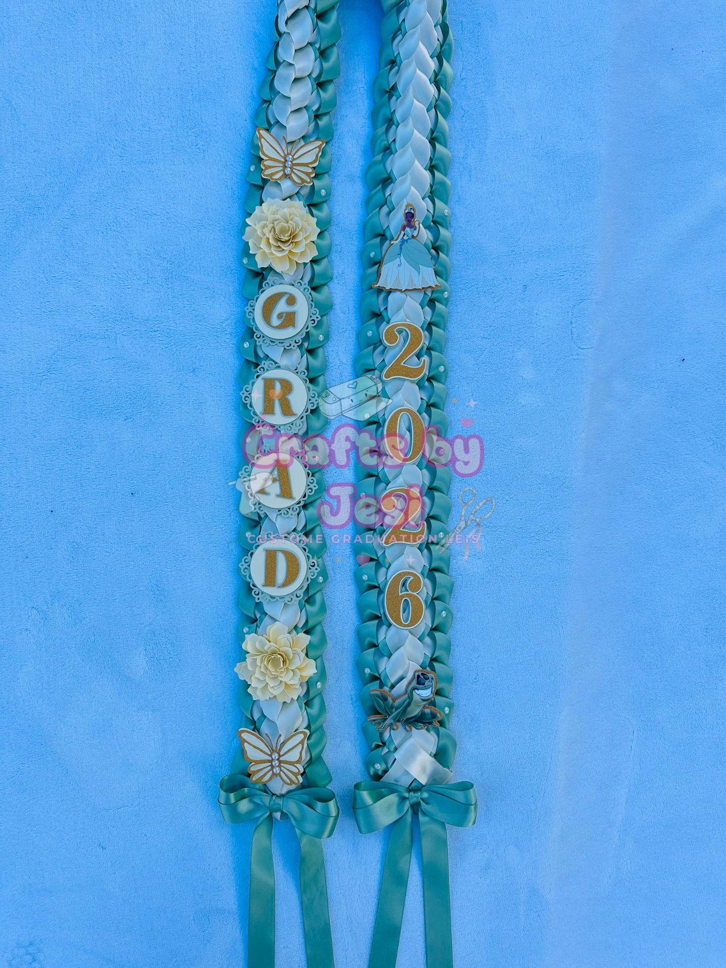 Princess Tiana Graduation Lei
