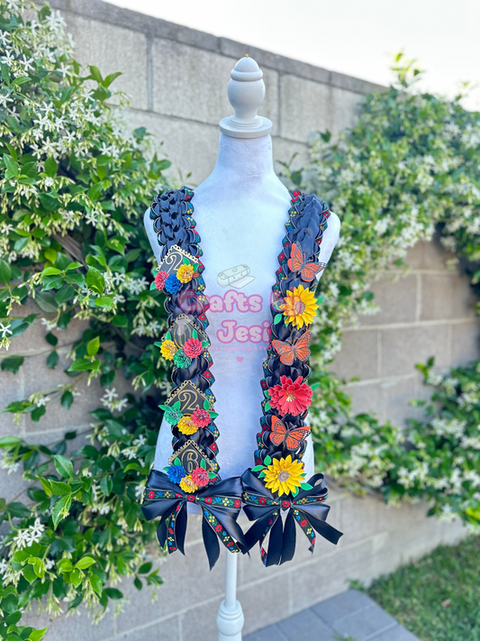 Floral Graduation Lei