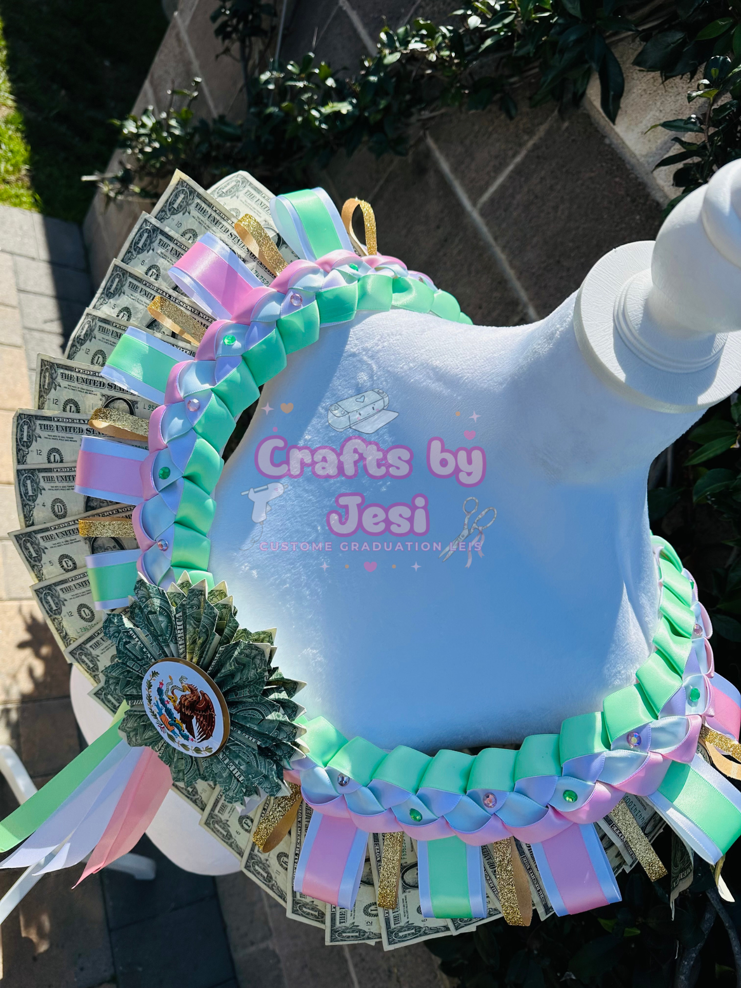 Coquette Mexico Graduation Lei