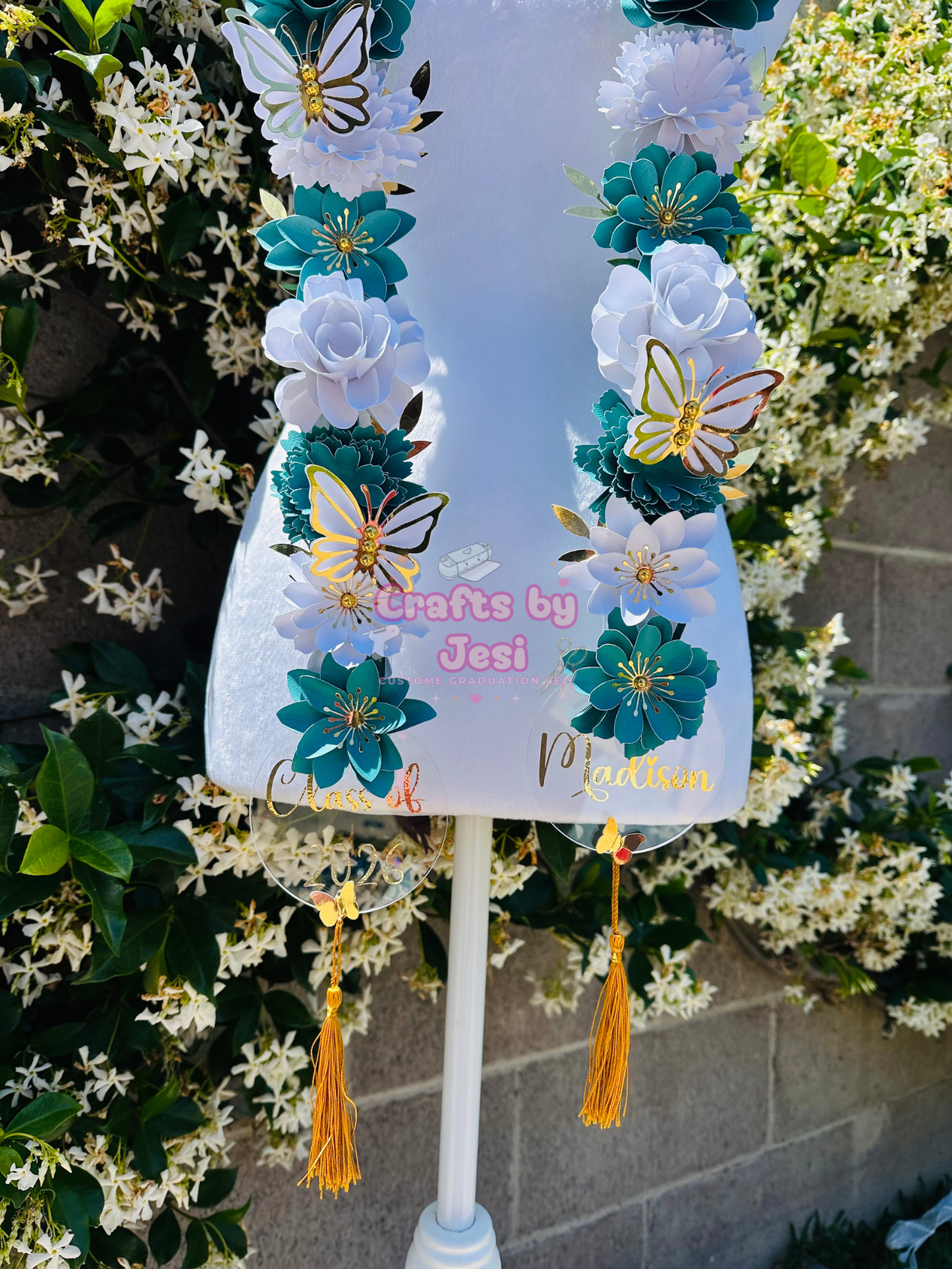 Paper Flower Lei