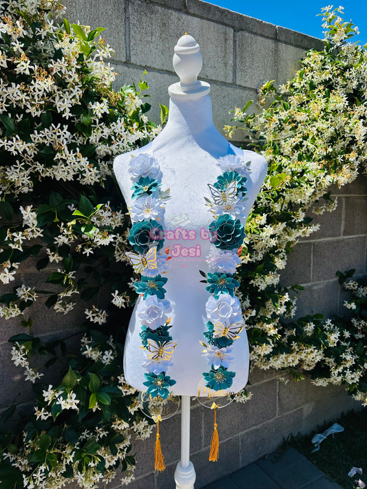 Paper Flower Lei