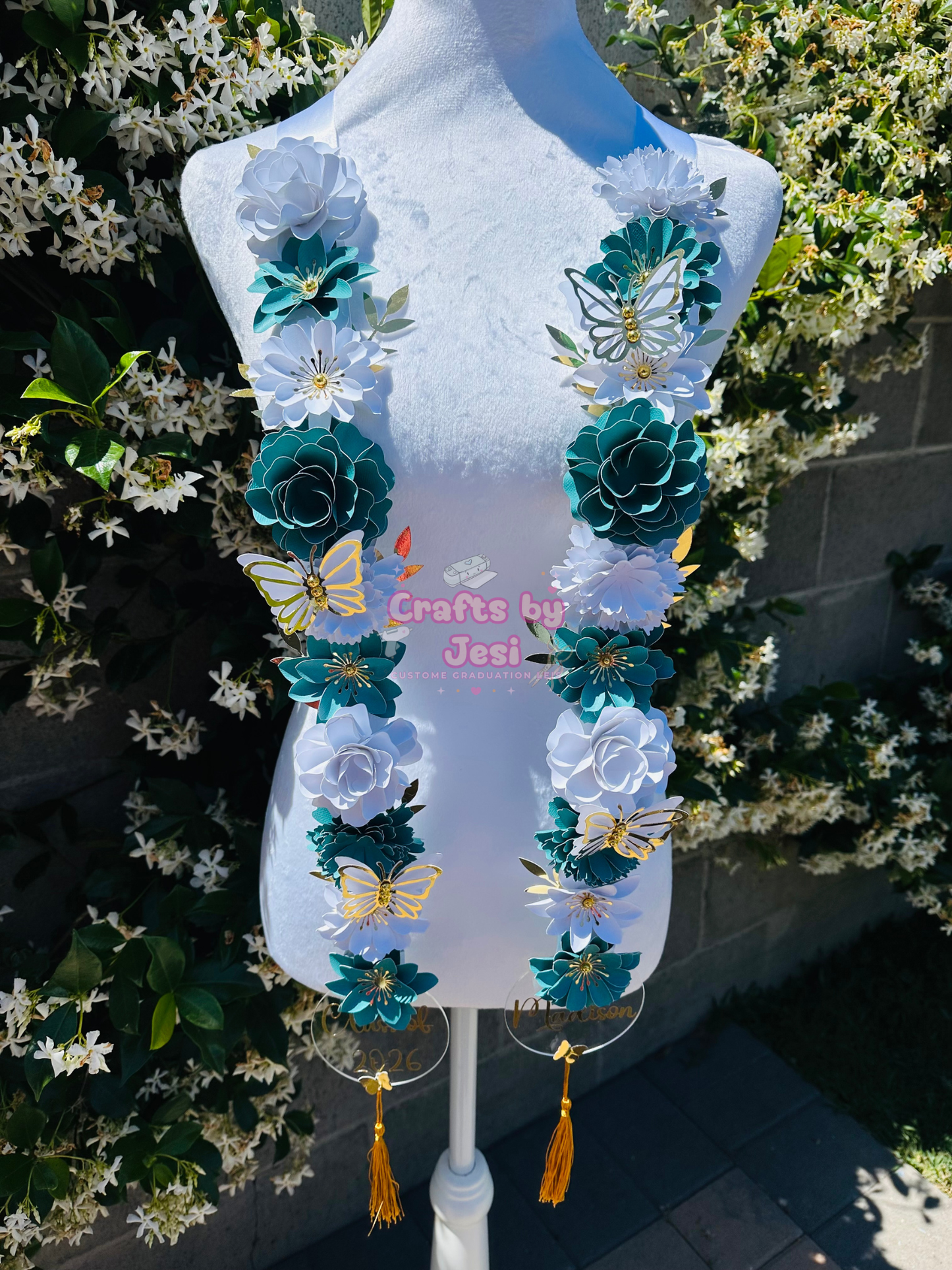 Paper Flower Lei