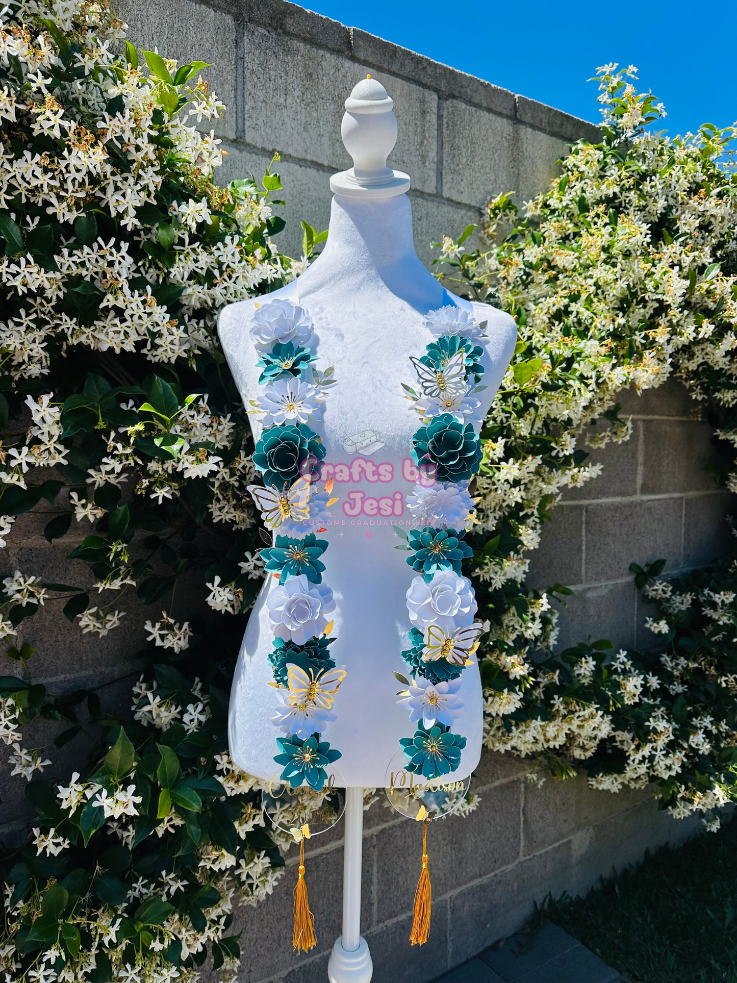 Paper Flower Lei