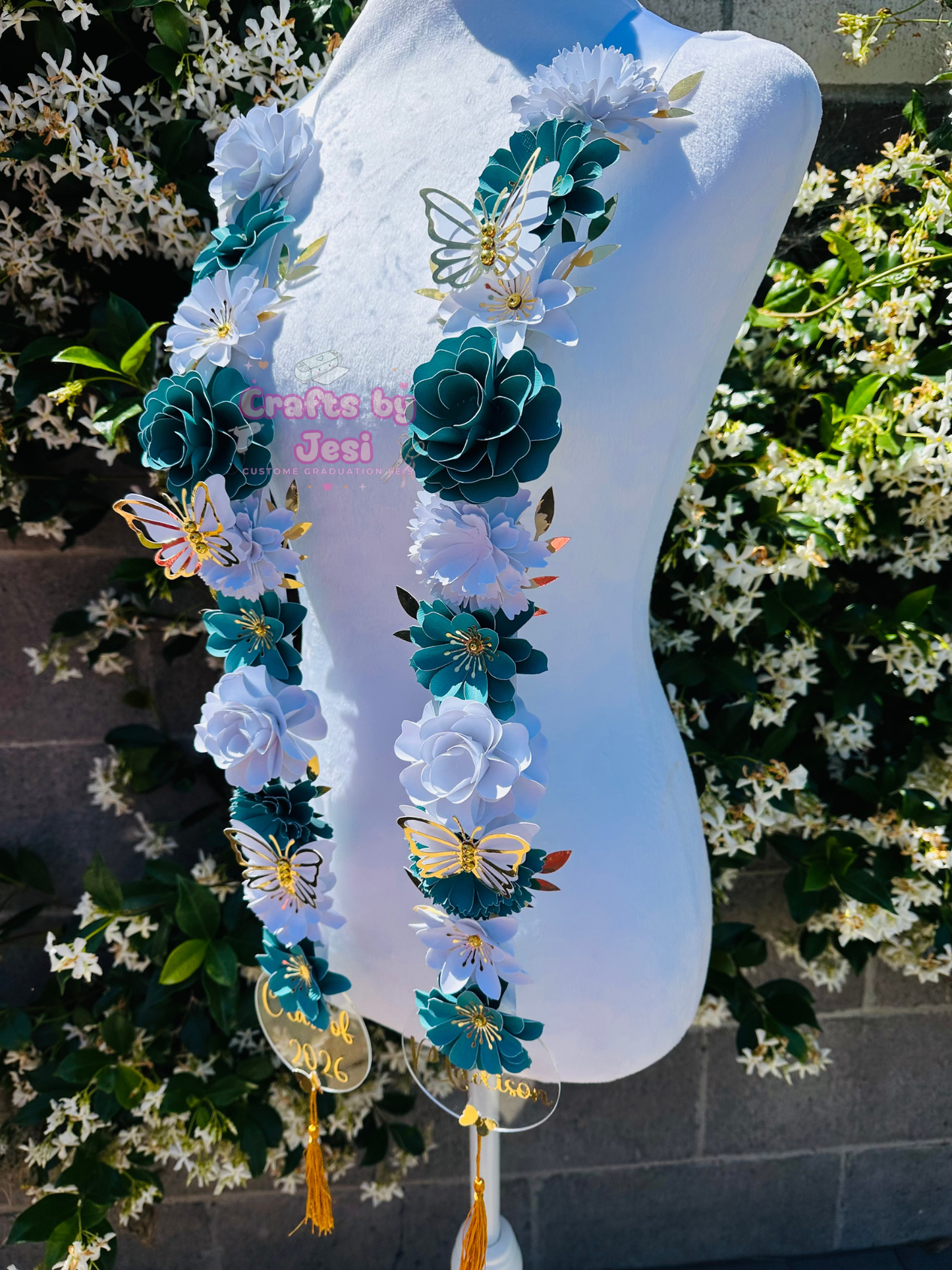 Paper Flower Lei