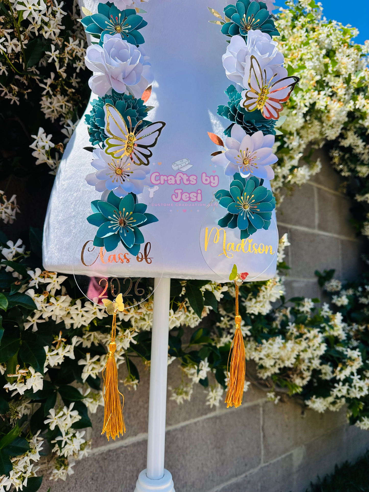 Paper Flower Lei