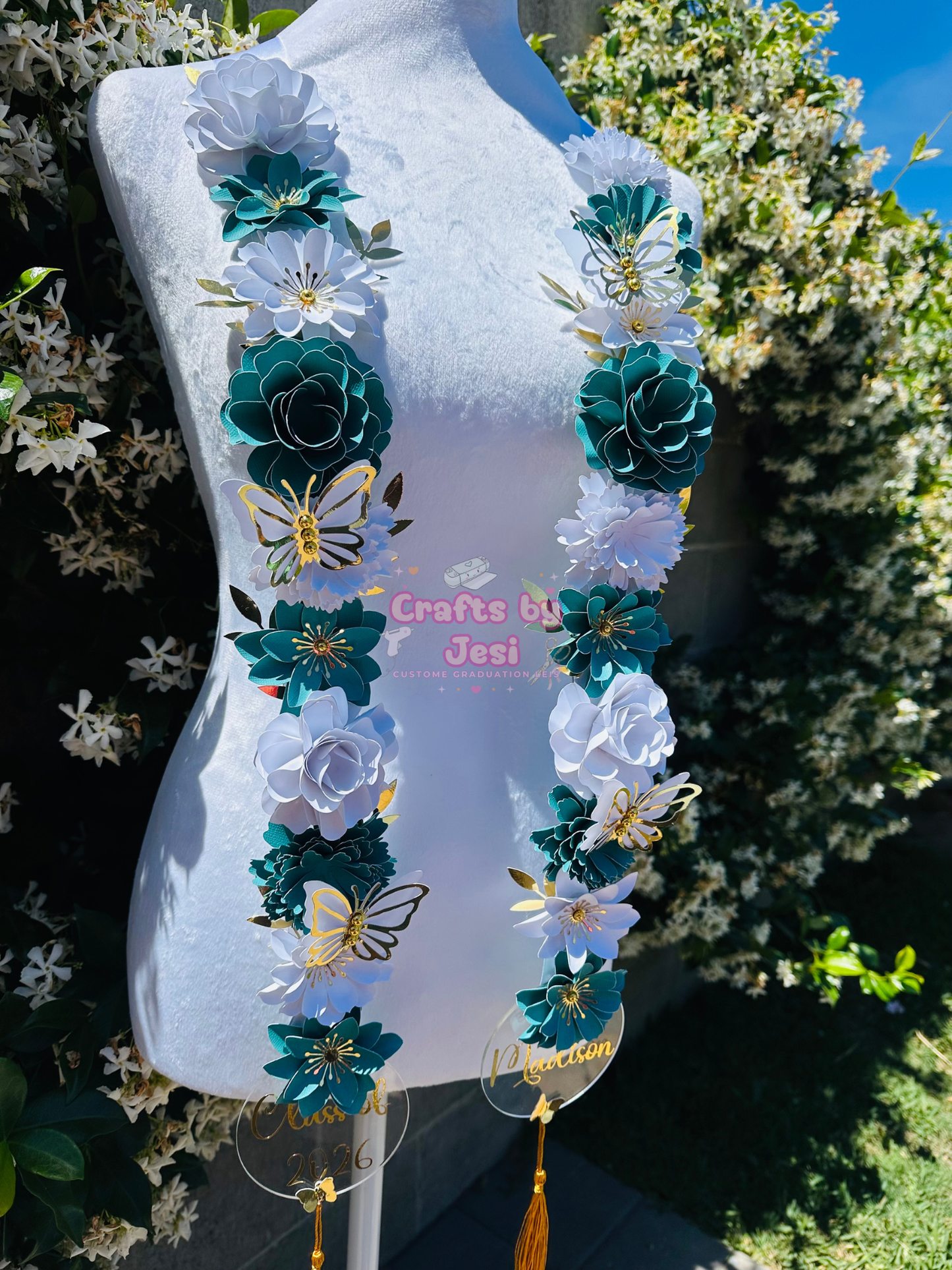Paper Flower Lei