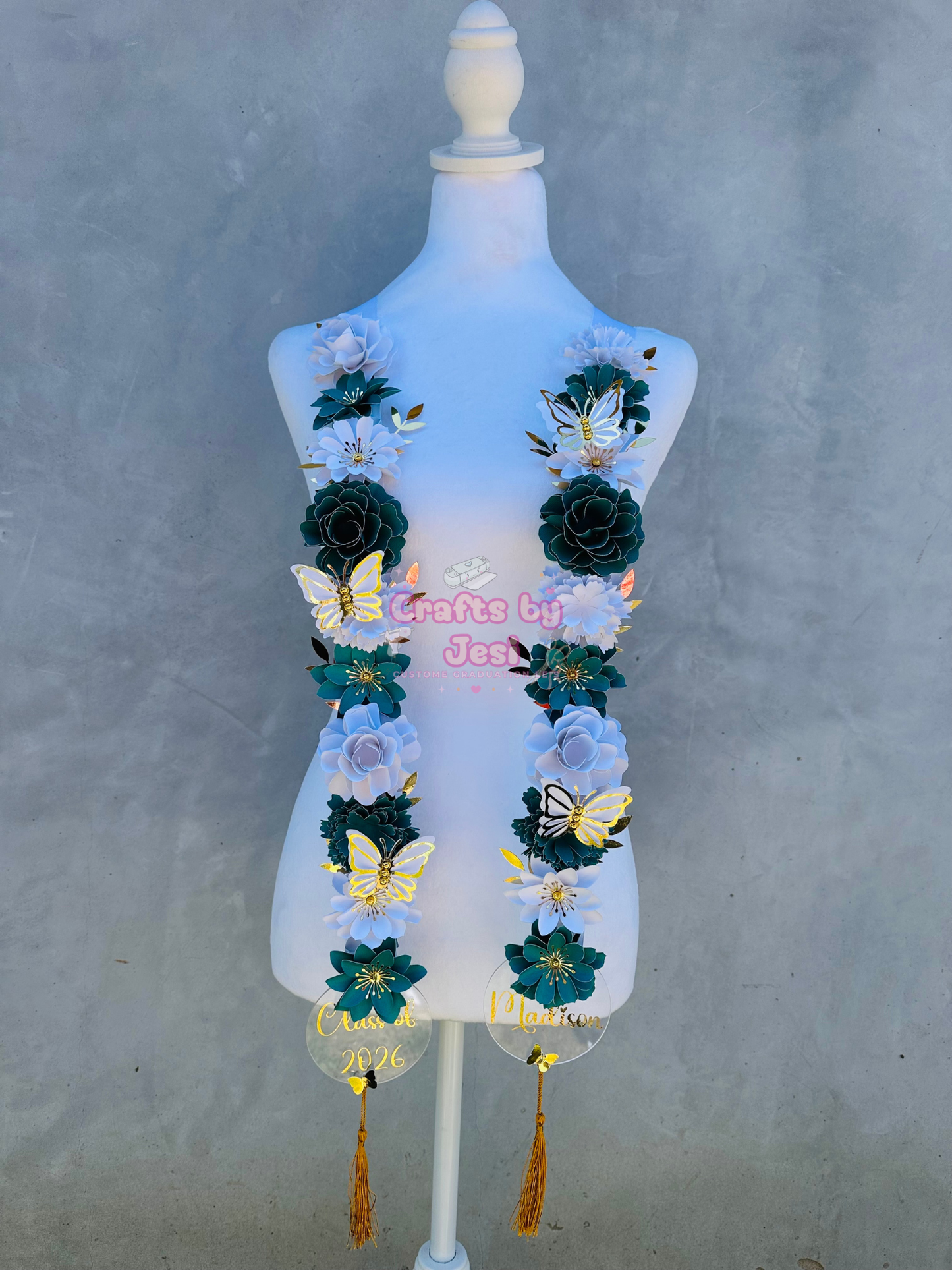 Paper Flower Lei