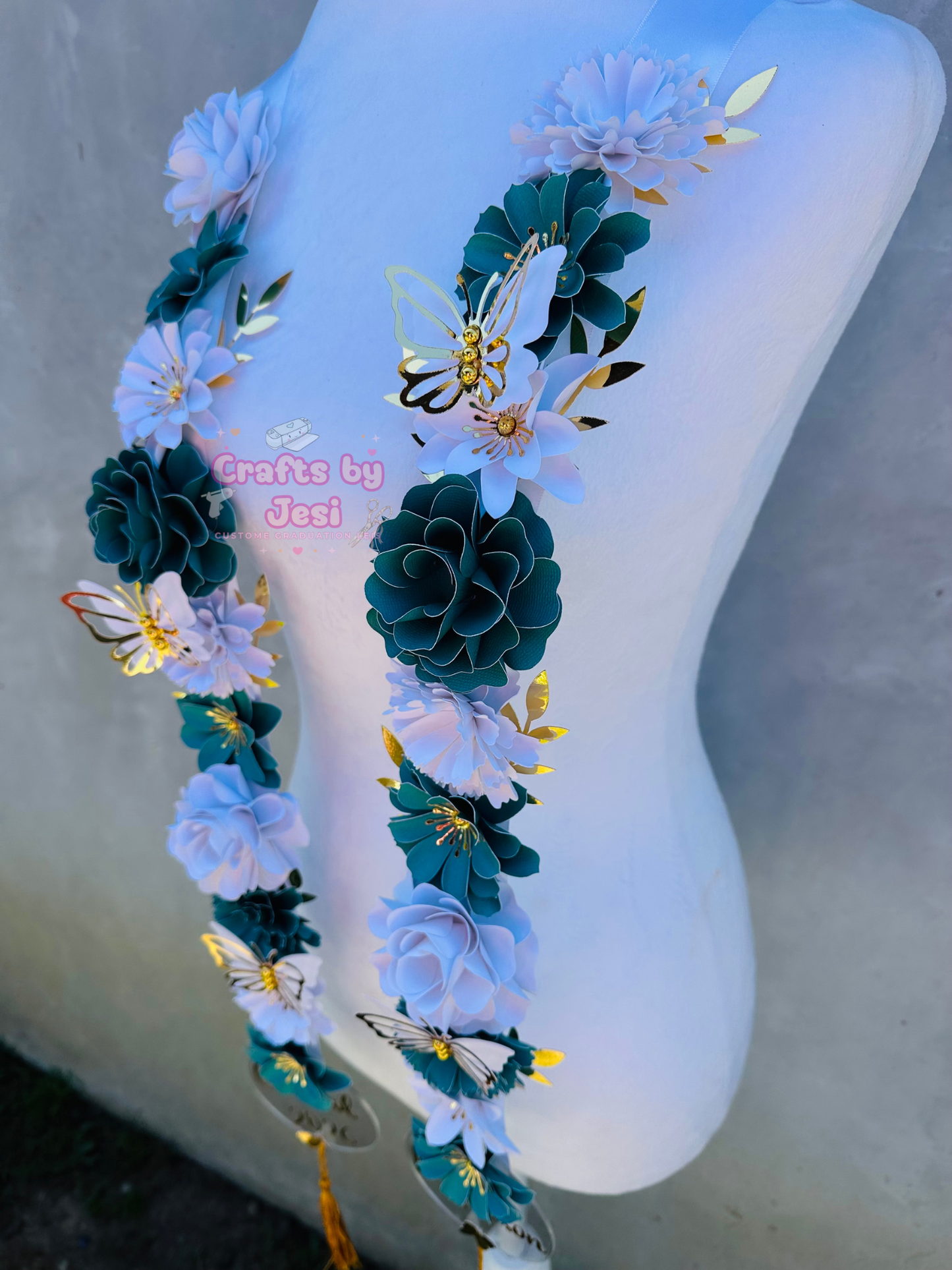 Paper Flower Lei