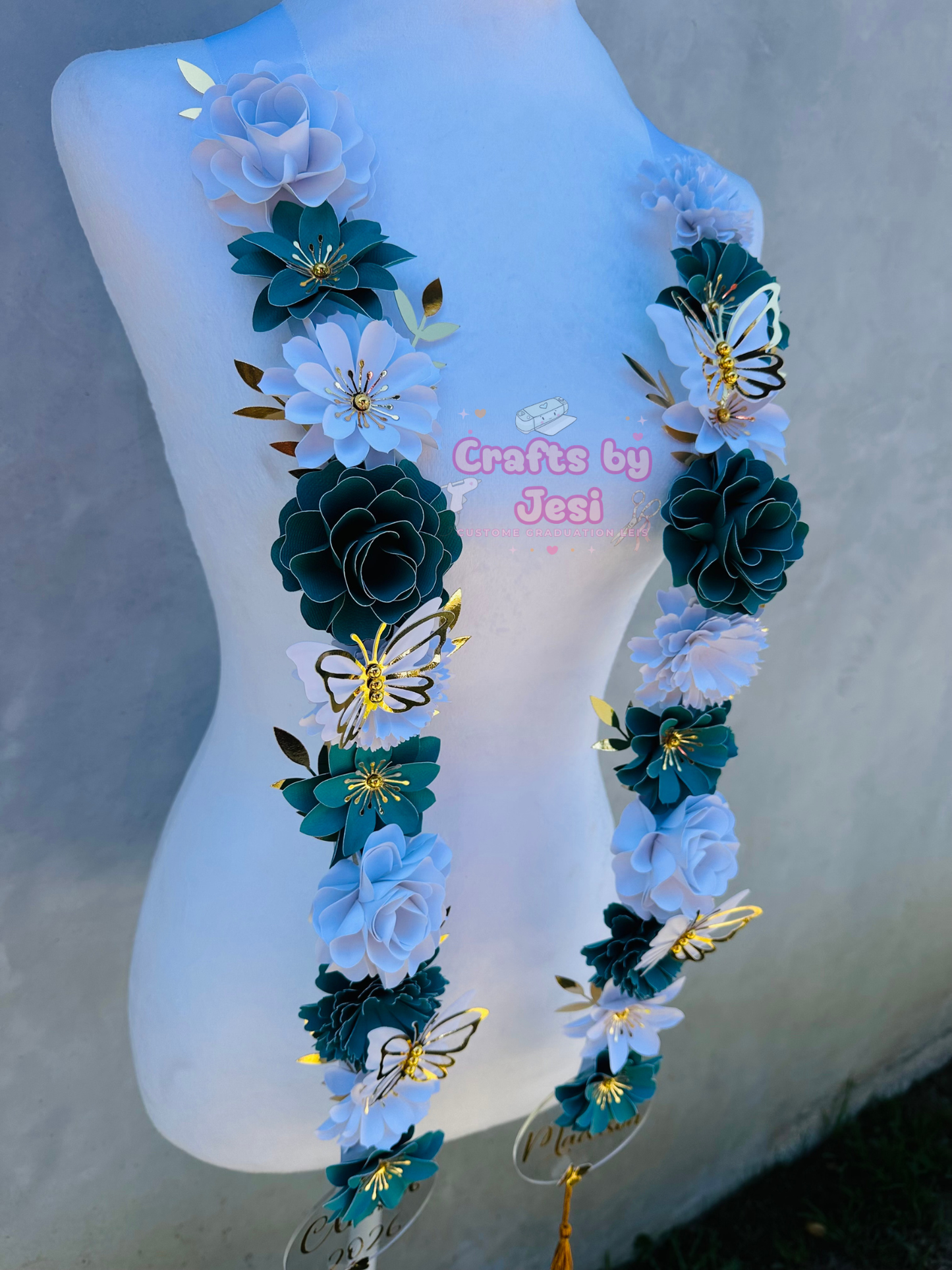 Paper Flower Lei