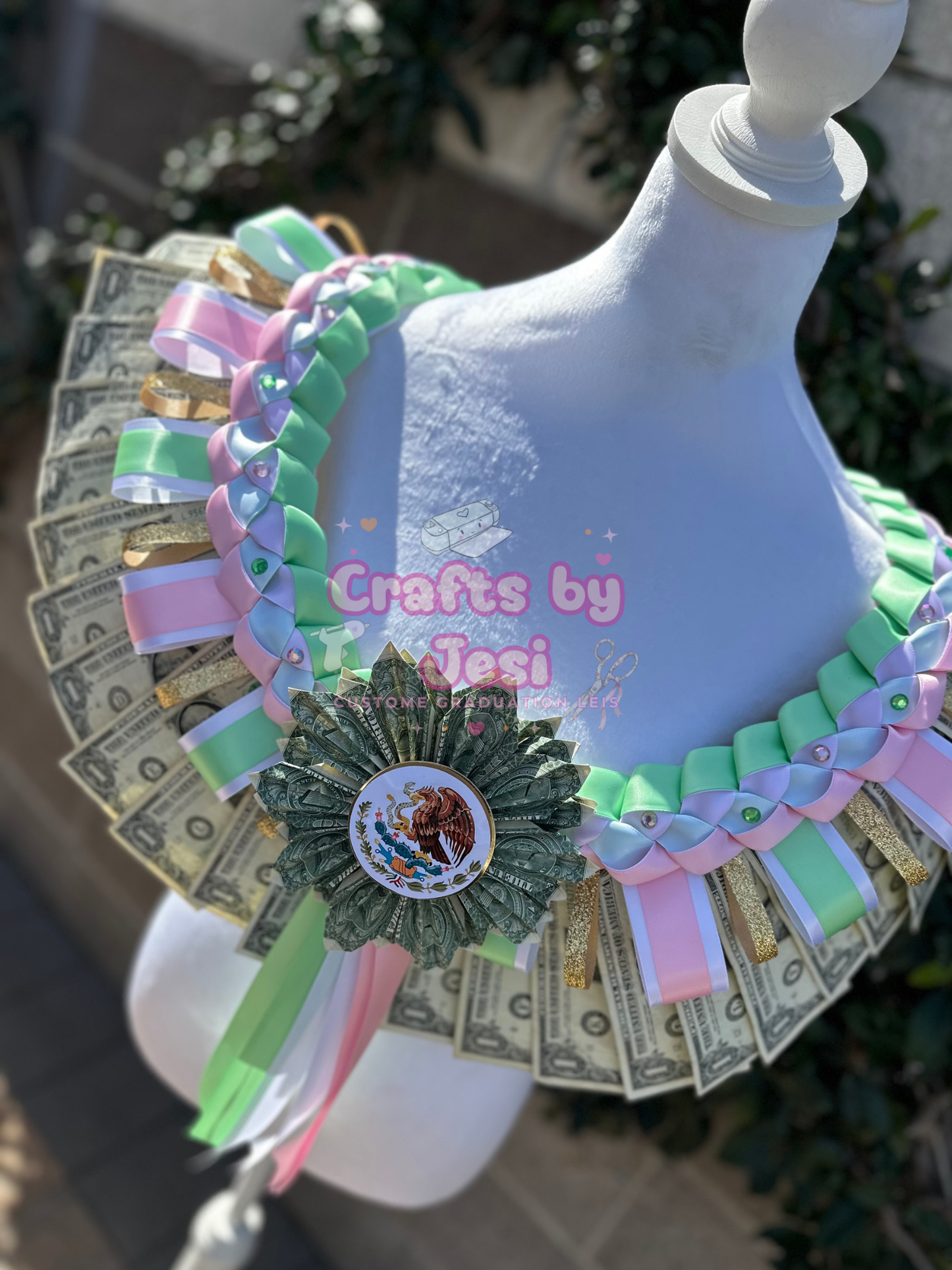 Coquette Mexico Graduation Lei