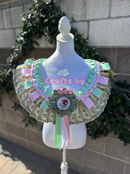 Coquette Mexico Graduation Lei