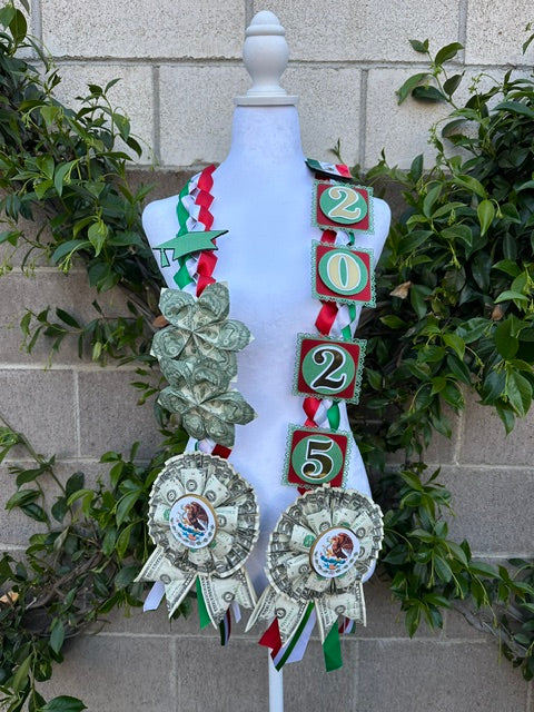 Country Money Graduation Lei